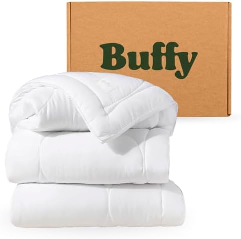 Buffy Cloud Cooling Comforter Queen/Full- White Comforter Queen f...