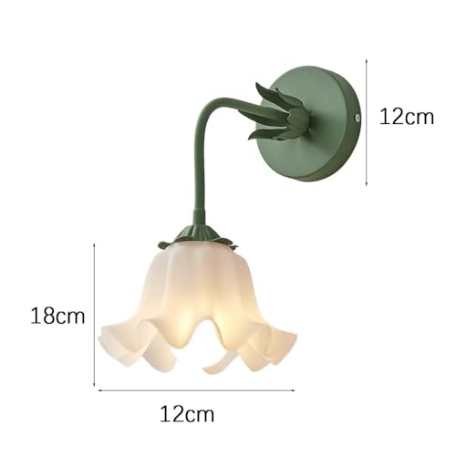 Applique murale orientable E27 verte pour éclairer sans encombrer la table de chevet - 5