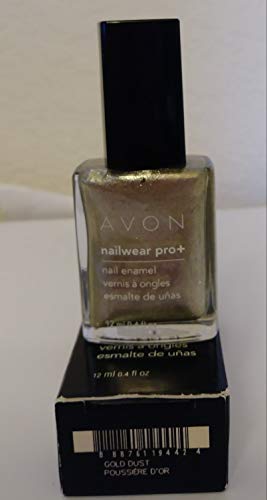 avon mega Metal nailwear pro+ Gold DUST