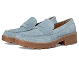 Born Women's Carrera Loafer, Light Blue, 8