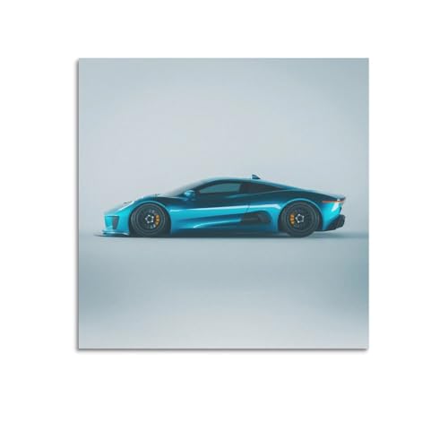 Toile voiture sport britannique C-X75 tableau chambre 70cm