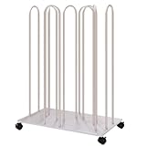 Kleiderbügel-Organizer-Stapler, Kleiderbügelstapler Für Schrank, Waschküche Bekleidungsgeschäft Ladengeschäft, Erwachsener Oder Kind Hosenbügel Aufbewahrungshalter ( Color : Silver , Size : 23.62x13.7