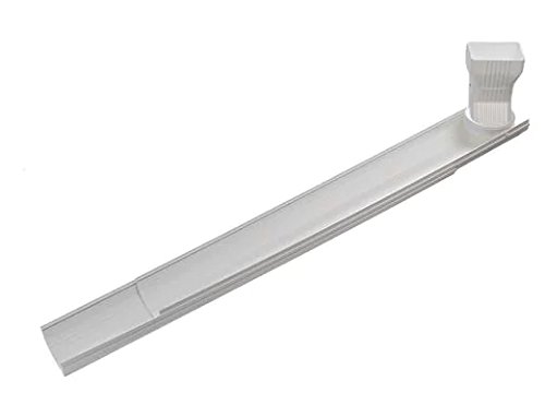 Downspout Extdr 3-6'Wht