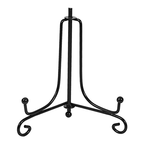 Moumouten Espositore In Ferro Battuto, Telaio In Ferro Nero Da 4-12 Pollici Per La Visualizzazione Di Immagini Desktop E Opere D'Arte (6 Pollici)