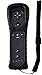 Yudeg Wii Controller, Remote Controller with Silicon Case and Wrist Strap Gamepad Wii Remote Controller for Nintendo Wii and Wii U (Black)