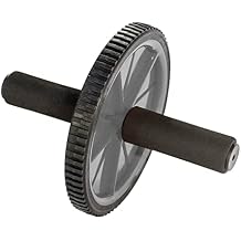 Warrior Ab Wheel - Roller for Core, Back & Abdominal Exercises and Fitness Training to Build Strength with Comfort Foam Grips
