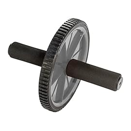Warrior Ab Wheel – Roller for Core, Back & Abdominal Exercises and Fitness Training to Build Strength with Comfort Foam…