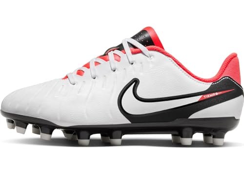 Nike Legend 22 Fußballschuh White/Black-Bright Crimson 38.5