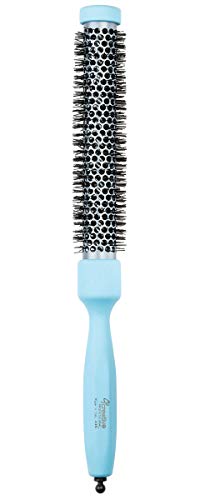 Creative Hair Brushes Italian Azzuro Titanium 7.75" Long Barrel 1" Width 3me41461