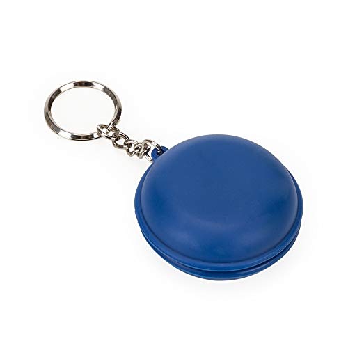 Chaveiro Emborrachado com Fone de Ouvido (Preto)