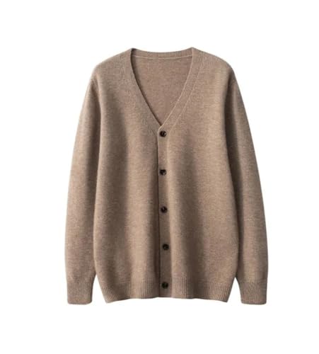 Men's V-Neck Button-Front Cardigan Sweater - Soft and Comfortable Knitted Cardigan for Casual Daily Wear2