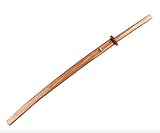 木刀 素振り用 居合道 抜刀術 居合刀 鞘付 舞踊刀 全長約102センチ 居合 初心者 ピッタリ 剣術 剣道 刃にミゾ付き 練習用 室内 筋トレ トレーニング用 踊り用小道具 日本舞踊 高密度竹製 対戦不可