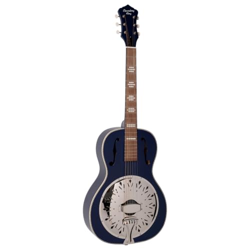 Amazon | レコーディングキング 6弦共振器 ギター 右 Wabash Blue (RPH