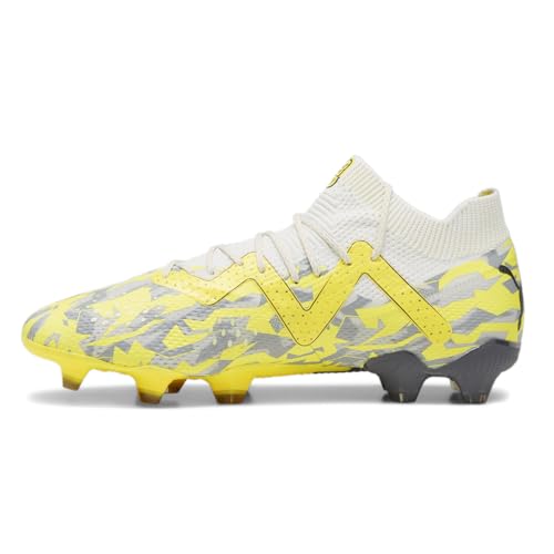 PUMA Mens Future Ultimate Firm GroundArtificial Ground Soccer Cleats Cleated, Firm Ground - Yellow3