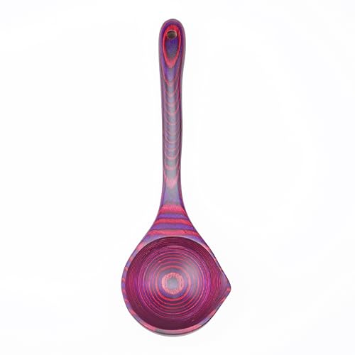 Pakkawood 9.6 Deep Soup Ladle with Spout
