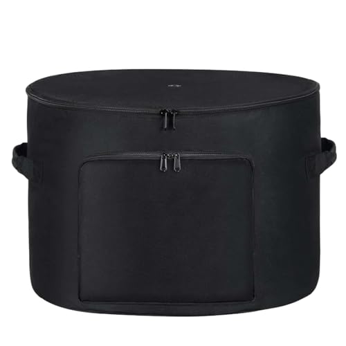 Escondite De Mangueras Permite enrollar 45m, Cubo para manguera de jardín Parte inferior con orificios de drenaje impermeable, a prueba de sol, a prueba de polvo