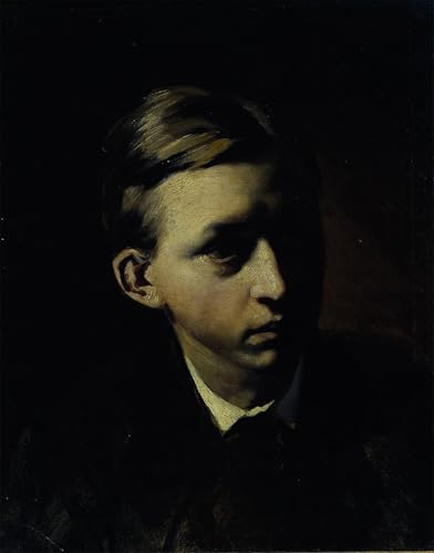 Toile murale portrait Nikolai Kasatkin par Vasili Perov 60x90cm
