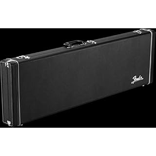 Fender »Classic Series Wood Etui Rigide – Mustang/Duo-Sonic« Etui Rigide Pour Guitares Électriques – Couleur : Noir… - Les Beatles, Paul McCartney, John Lennon, RIngo Starr, George Harrison