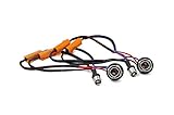 Alla Lighting BAY15 1157 2357 50W 6Ohm Error Free LED Lights Load Resistor Adapter Fix Turn Signal...