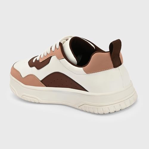 Image of Centrino Women Sneaker | Cushioned Insole for Comfort | Stylish Lace-Up Design | Perfect for Casual Outfit for Girls (9253)