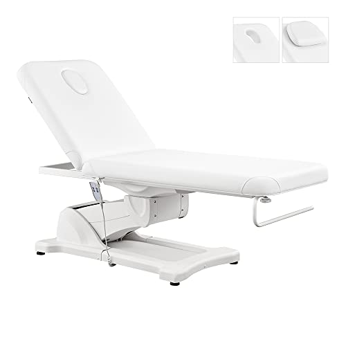 Dir Full Electric Medical Spa Treatment Massage Table Facial Beauty Bed Serenity In White #TOP1