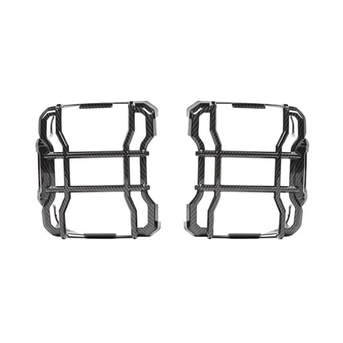 Feu arrière carcasse pour Wrangler JL 2018+ protection aspect carbone