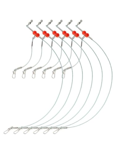 6-Pack Cañas de Pesca con Nylon Monofilamento 77 pulgadas miniatura 1