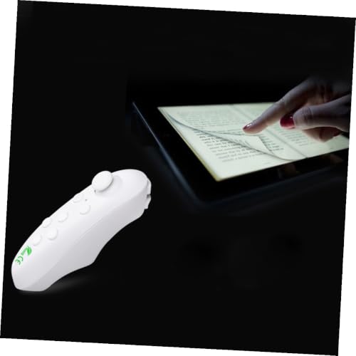 SAFIGLE Manette de Jeu sans Fil, Contrôleur Blanc en Plastique – vue 3