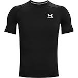 Under Armour Mens UA HG Armour Comp SS, short-sleeved sports t-shirt for men, comfortable and lightweight gym clothes for workouts