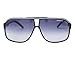 Carrera womens Grand Prix 2/S Sunglasses, Black/Blue Shaded, 64mm 9mm US