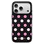 Black Pink Polka Dot