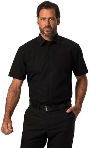 JP 1880 Herren Hemd Classic schwarz L