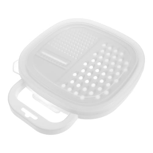 NUOBESTY Râpe à Légumes en Acier Inoxydable Multifonction, Trancheuse Manuelle pour Carottes, Pommes de Terre et Fromage, Ustensile Cuisine Antidérapant, Outil Pratique Cuisine