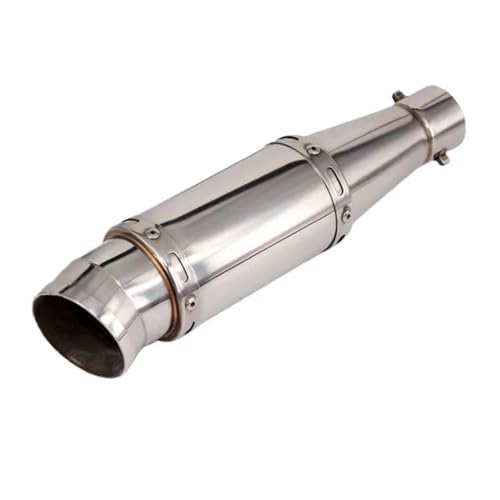 Échappement moto 51mm universel en inox pour sublimer vos balades en MT07 et Z900