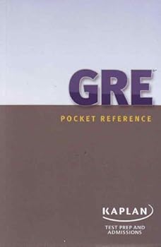 Paperback GRE Pocket Reference Book