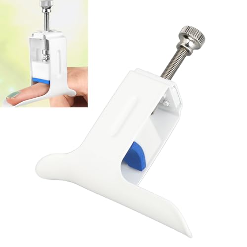 TARSHYRY Fingerglättungsschiene, Verstellbare Feder-Fingergelenk-Verlängerungsschiene, Korrektor Finger Schiene Zur Ruhigstellung