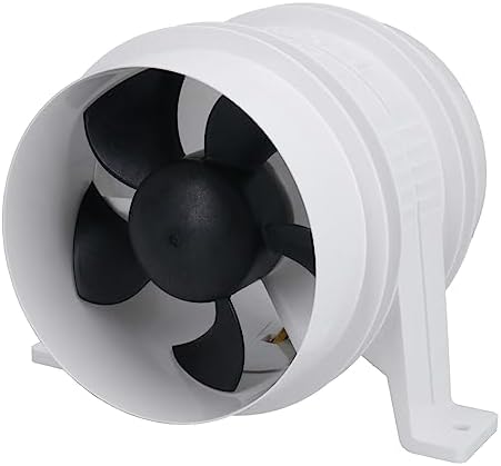 4" Attwood Turbo 4000 Bilge Blower in Line Cabin Ventilation Fan ...