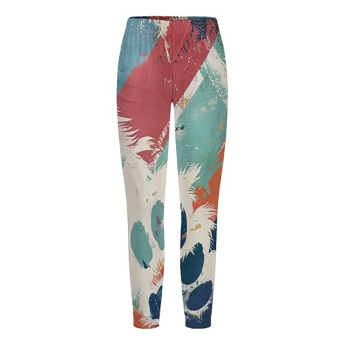 Tulsa Flag Dog PawsChildren's Home Pajamas, Simple And Versatile, Suitable for Daily Wear110CM4