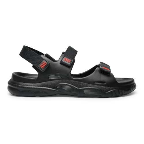 Image of YOHO Trailmark Sports Sandals for Men|Thick Sole for Shock Absorption,Adjustable Strap,Comfortable & Lightweight|Stylish Floaters for Outdoor Casual Wear Footwear - OG