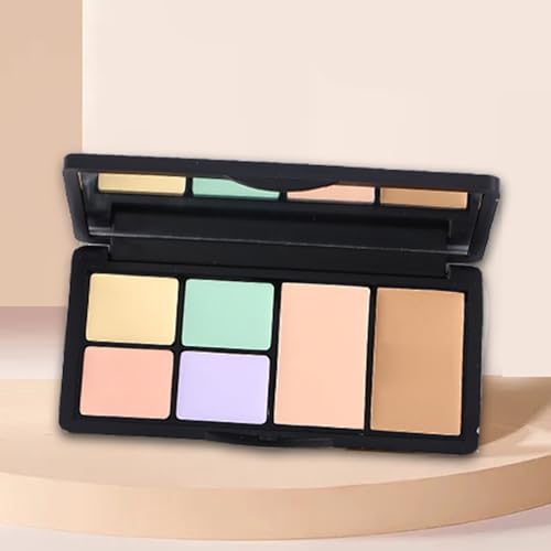 Tote Corrector Alette - Paleta De De Maquireble | Pálette De Correctores De | Pálette Anticoncebral De 6 Colores Con De Pincel Paĺ, Paleta De Maquillaje Impermeable