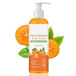 Persimmon Body Wash for Old People Smell, Anti-Odor Deodorant Bar Soap Persimmon Body Wash for Strong Odor Smell Remove, Fresh Scent, Deeply Cleansing & Moisturizing Body (1)