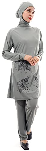 Musuly Burkini Grigio - Combinazione Costume da