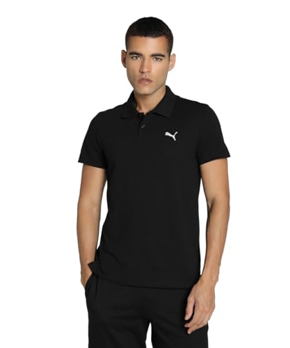 Image of Puma Men's Cotton Slim Fit Classic Solid Polo T-Shirt