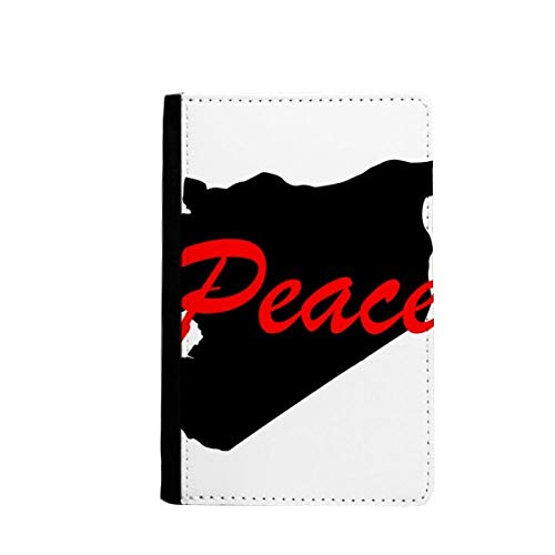 Porte-Passeport Voyage et Étui Porte-Cartes Citation de la Paix