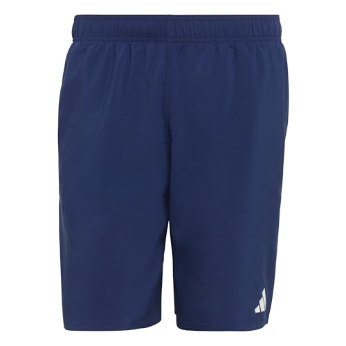 adidas Uomo Swim Shorts 8 Inch, Dark Blue/White, XXL