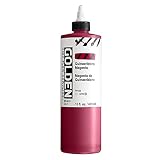 GOLDEN High Flow Acrylics, Quinacridone Magenta, 16 fl. oz. / 473 ml Bottle