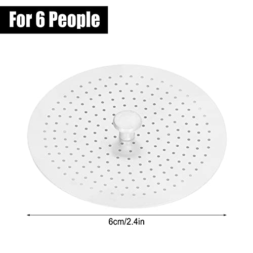 Zerodis ZERODISEC3FWR6QMA498-12 2Pcs Coffee Press Filter, French Press Replacement Filters And Coffee Maker Filters, Reusable Aluminum thumb #6