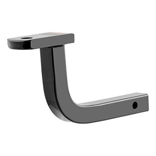 CURT 45014 Class 2 Trailer Hitch Ball Mount Fits 1-1/4-Inch Receiver 3 500 lbs 3/4-Inch Hole 5-Inch Rise