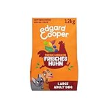Edgard & Cooper Hundefutter trocken Getreidefrei für Large Adult Hunde (12kg), frisches Huhn, ausgewogene Ballaststoffe für die Darmgesundheit, mit Apfel, Süßkartoffel und Grünkohl, nie Fleischmehl