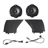 WHcwtAXss Front Door Mid-Range Speaker with Protective Cover and Wiring Harness 8V3035409A 8V3035410A 8V0035454A Compatible with A3 S3 RS3 2017 2018 2019 2020 2021